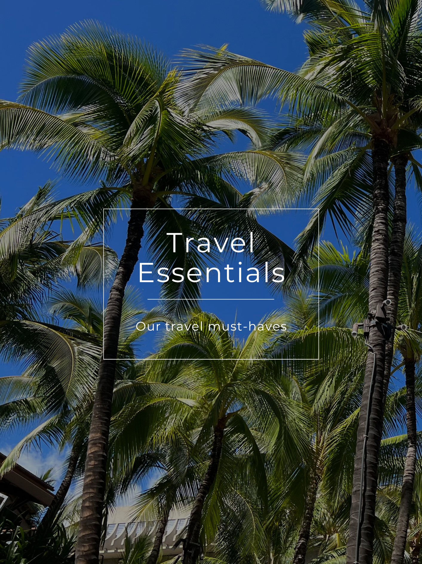 Travel Trips Cover